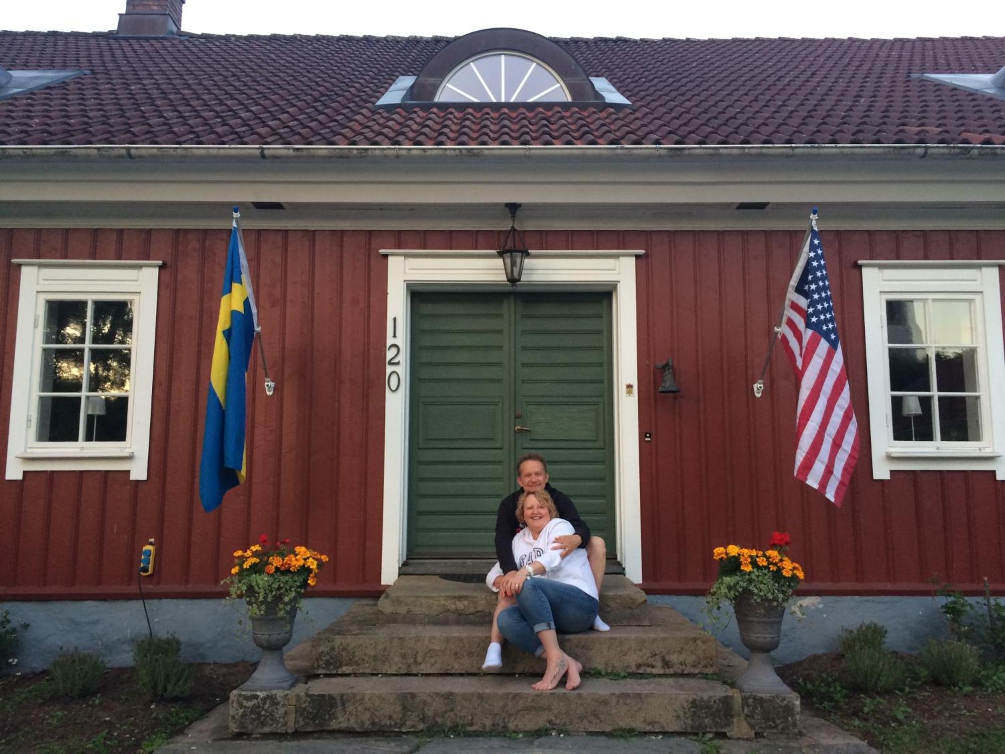 Ameriden Bed And Breakfast Godeby Bagian luar foto